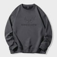 thumbnail image 5 of DODADAWANJ Big and Tall Sweatshirt for Men Graphic Crewneck Sweatshirts Solid Color Athletic Pullover for Daily Casual Workout XXXXXXXXL, 5 of 9