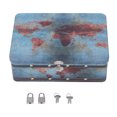 thumbnail image 3 of Vintage Tinplate Box, High  Retro Style Tinplate Storage Box Widely Used  For Desk, 3 of 8