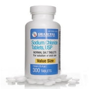 Sodium Chloride 1 Gram 300 Tablets (15.4gr.) | Normal Salt Tablets