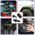 thumbnail image 3 of Mean Mug Auto 3132-14911A 70x Engine Under Cover Body Bolts Splash Shield Guard Retainer Bumper Fender Liner Fastener Rivet Clips and Extruded U-Nuts Kit for Nissan Infiniti, 3 of 3