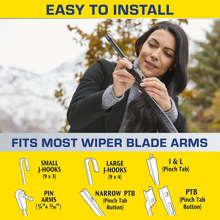 Rain-X 810163 Latitude Water Repellency Wiper Blade, (26
