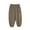 A-1054Khaki, variant on MEZZALL Boys Cargo Trousers Fully Elastic Waist Solid Color Trousers Children Regular Fit Toddler Daily Wear Lovely / 10-11 Years