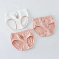thumbnail image 3 of Kiijoy Big Girls Cotton Briefs Underwear Breathable Comfortable Soft Panties, 3-Pack, Sizes 10-11, 3 of 3