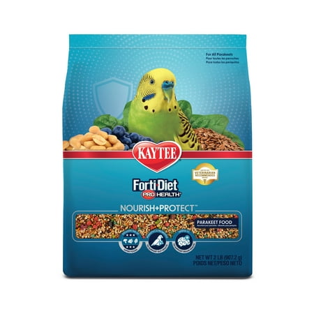 Kaytee Forti-Diet Pro Health Nourish+Protect Parakeet Food 2 pounds
