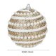 thumbnail image 3 of 1 bola navideña grande de 8 cm, irrompible, para manualidades, para colgar, de perlas, para fiestas navideñas, 3 of 5