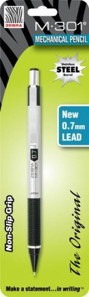 Zebra Cadoozle Mini Mechanical Pencils - 0.7mm Lead, 10-Pack With 2 Of Each Color, Retractable & Refillable - View #6