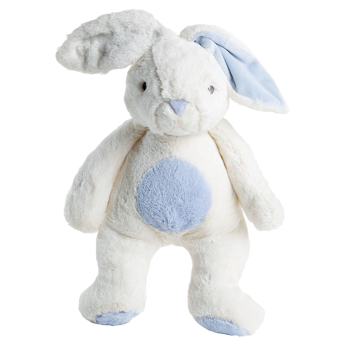 Lillian Vernon Large Easter Bunny Plush Blue - 9" x 6" x 15", Kids Stuffed Animal, Easter Basket Gift