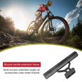 thumbnail image 4 of MTB Bicycle Handlebar Extender Bike Mount Clamp Extension Bracket (Black), 4 of 9