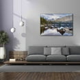 thumbnail image 4 of Epic Graffiti 'Bear Lake Holiday - Rocky Mountain National Park' by Darren White, Giclee Canvas Wall Art, 60"x40", 4 of 8