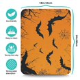 thumbnail image 5 of Halloween Bat Spider Web Dish Drying Mat Coffee Bar Mat Absorbent Heat Resistant 18x24 Inch Inch Dishes Plate Glass Dry Draining Pad for Dining Table Coffee Bar, 5 of 7