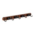 Broom Holder Wall Mount, Rustic Broom Hanger for Laundry Room,Wood ...