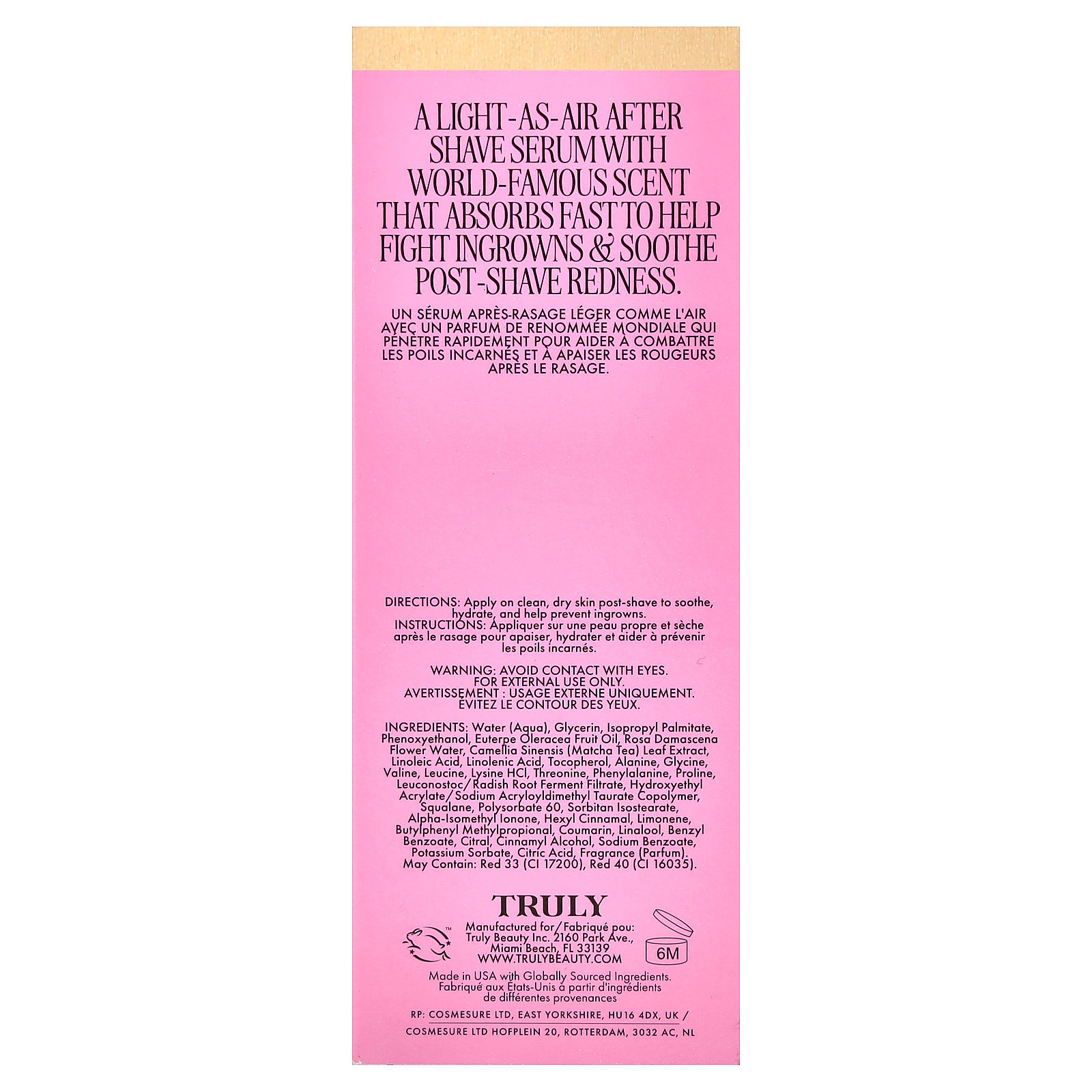 thumbnail image 2 of Truly Beauty Unicorn Fruit After Shave Serum, 3.1 fl oz (90 ml), 2 of 6