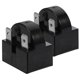 thumbnail image 4 of Worgeous 2pcs Refrigerator Compressor Overload Protector Refrigerator Starter Overheating Protectors, 4 of 5