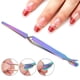 thumbnail image 5 of Pinzas para dar forma a la extensión de uñas, empujador de piel muerta de doble extremo, herramienta de manicura, Color degradado, 5 of 8