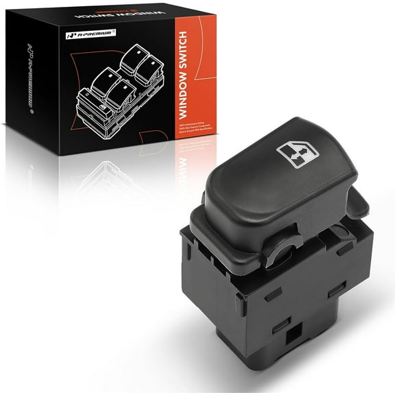 A-Premium Power Window Switch Compatible with Kia Optima 2006 2007 2008, Rear Left Driver Side, Replace# 935802G000T0