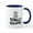 White/Navy Inside, variant on CafePress - Totally Koalafied Mugs - 11 oz Ceramic Mug - Novelty Coffee Tea Cup