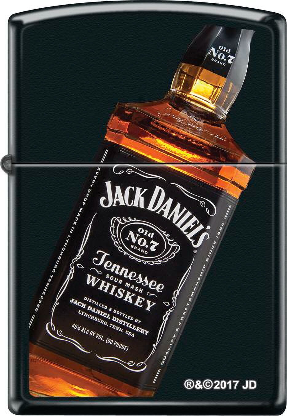 Jack Daniels Style Bottle Refillable Lighter Birthday Farther Men’s Gift UK 
