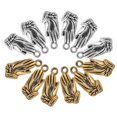 thumbnail image 3 of Hands Pendant Alloy Prayer Charms for Jewelry Making 100Pcs Golden, 3 of 5