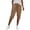 20Khaki1102, variant on High Waist Casual Knee Length Pants For Womens Elastic Waistband Loose Fit Summer Trousers With Pockets Stylish Bottoms M