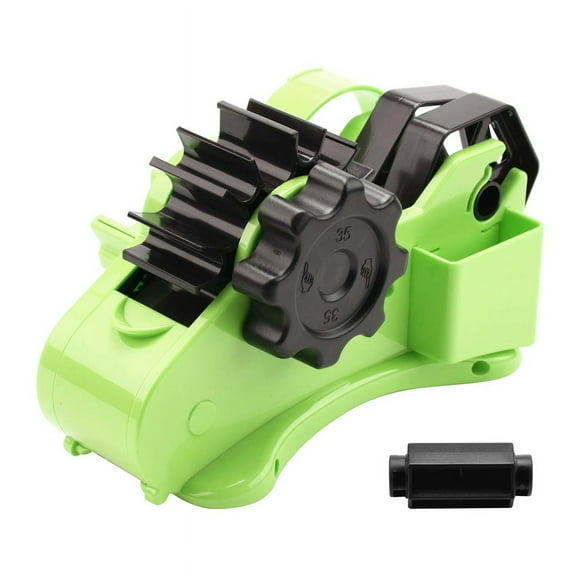 Semi- Automatic Desk Tape Dispenser Semi Automatic Cutting Tape on Manual for Washi Transparent Tapes Green