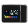 thumbnail image 4 of Reloj de proyección Bling Bling con temperatura despertador para dormitorios, 4 of 12