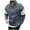 959#Dark Gray, variant on Men's Colorblock Stand-Up Collar Hoodie Long Sleeve Zipper Pullover Top 100% Polyester Breathable for Spring Winter Casual Wear