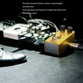 thumbnail image 4 of Electric Guitar Effect Pedal, Compact Portable Distortion Pedal with Accurate Tone Volume Adjustment, for Performance Practice with Various Electric Guitars, 4 of 7
