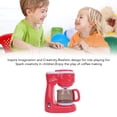 thumbnail image 3 of Juguete De Máquina De Cafeteras, Niños Seguros Realistas Juegan Juguetes De Cocina Promover La Cooperación Que Pretende Jugar Para Niñas Para Niños, 3 of 7