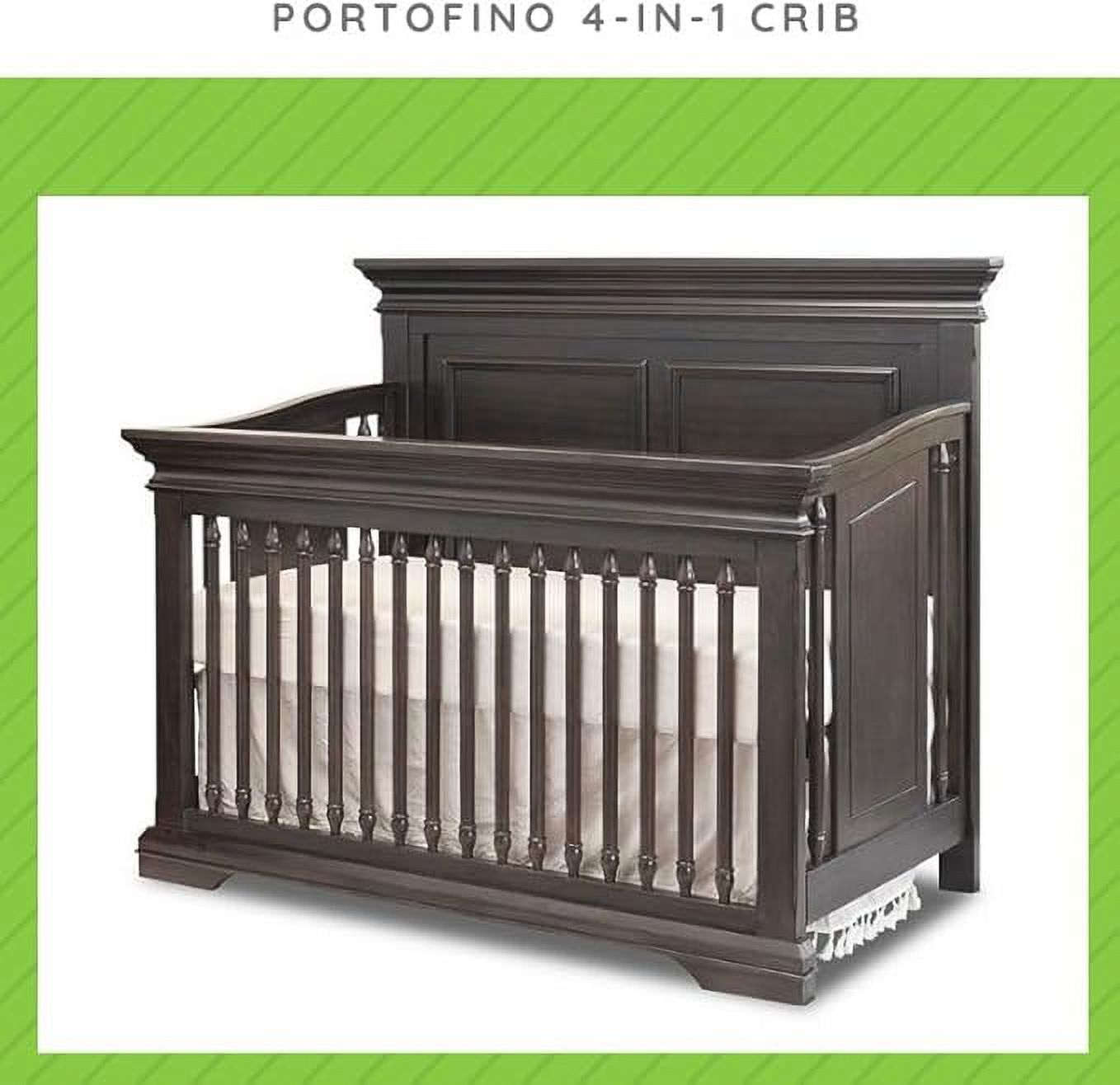 Full-Size Conversion Kit Bed Rails for Sorelle Cribs (Autumn, Model #215)