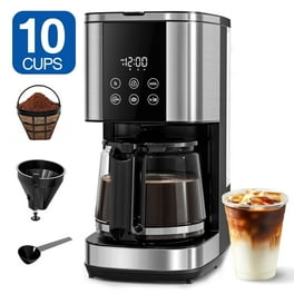 BLACK+DECKER 12-Cup Programmable Coffeemaker, Vortex Tech