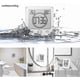thumbnail image 3 of Bathroom Clock Digital Alarm Clock With Suction Cup White, 3 of 4