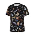 thumbnail image 3 of Rocae Butterfly1 for Men's Moisture-Wicking Crew Tee - T-Shirt for Sports, Outdoor Activities, and Casual WearLarge, 3 of 9