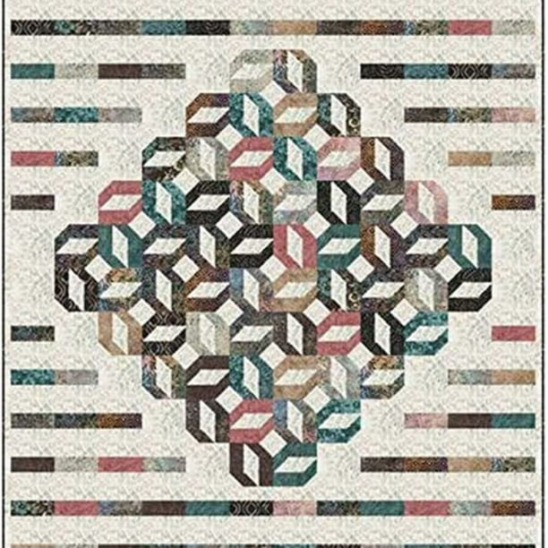 Marlous Designs Pattern, Beautiful Radiance, A Two Block Quilt and