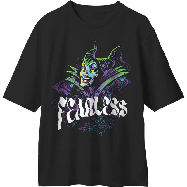 Sleeping Beauty - Camiseta Fearless de Maleficent para Adultos Unisex (Negro)
