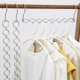 thumbnail image 4 of Pack of 5 360 Degree Rotating Diamonds Clothes Storage Rack Space Saving Storage Solution for Home and Hotel Use, 4 of 4