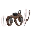 thumbnail image 3 of Cat Harness and Leash Escape Proof,Reflective Adjustable Pet Harness with 1.5m Rope for 1.5-4kg Small and Medium-Sized Cat Walking(Coffee), 3 of 6