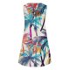 thumbnail image 3 of Vestido de Verano de las Mujeres Moda Impresa sin Mangas Cuello en V Medio Ternera Vestido Casual de Línea para Diario, 3 of 4