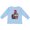 AE-Light Blue, variant on Inktastic 3rd Birthday Fire Truck Boys or Girls Long Sleeve Toddler T-Shirt