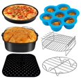 thumbnail image 1 of 1 Juego para Gowise NINJA Cozyna Airfryer Most 3.7Qt y Horno MáS Grande, con Barril para Pasteles, Molde para Pizza, 1 of 5