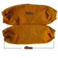 thumbnail image 4 of Mangas de soldadura de cuero para hombres y mujeres, resistentes al calor y al fuego, con puño elástico, protector de brazo de 19" de largo para soldadores esquí esquí Gafas de esquí, 4 of 4