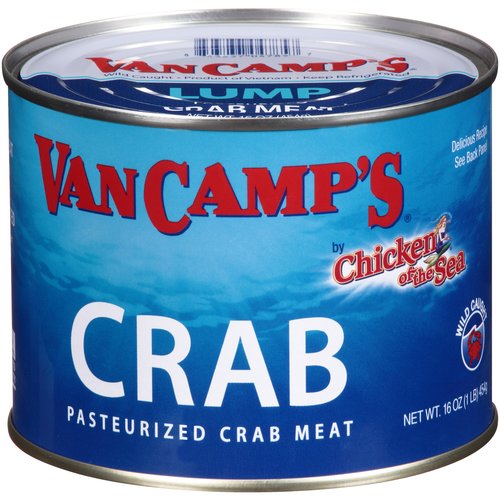 Van Camp's Lump Crab Meat, 16 oz