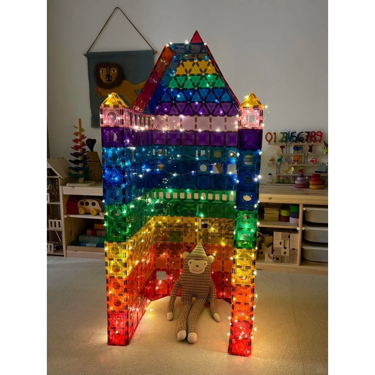 Joyfy Starshine 66-Piece Magnetic Tile Building Set photo 8