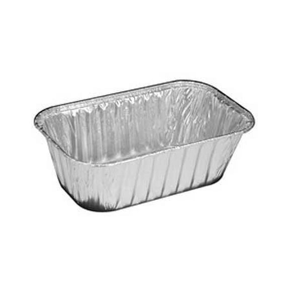 1 lb. Aluminum Loaf Pan Mold - 200 per case