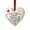 White, variant on Hangs Heart Shaped Map Decorative Piece for Home Interiors