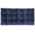 thumbnail image 2 of ZENY 14-Level Adjustable Folding Floor Chair, Reclining Lazy Sofa Chair with Padded Cushion, Gaming Lounge Chair for Living Room, Bedroom and Reading, Navy Blue, 2 of 14