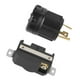 thumbnail image 3 of Conector de receptáculo de enchufe eléctrico de 3 clavijas con bloqueo por torsión NEMA L6-30P L6-30R 30 A 250 V macho y hembra, 3 of 14