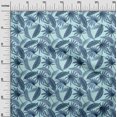 thumbnail image 3 of oneOone Polyester Spandex Aqua Blue Fabric Ocean Underwater Life Craft Projects Decor Fabric Printed By The Yard 56 Inch Wide, 3 of 4