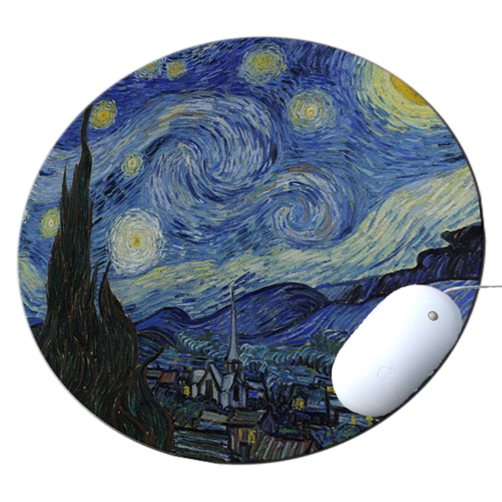 Tappetino Per Mouse/presina Caroline S Treasures | Notte Stellata Con Boxer | Base Antiscivolo, Stampa USA, Sottopentola | SS8496MP