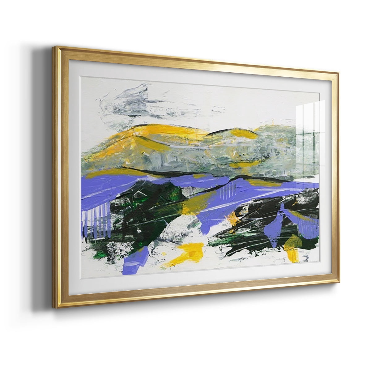 Silent Mountain IV Premium Framed Print - Ready to Hang