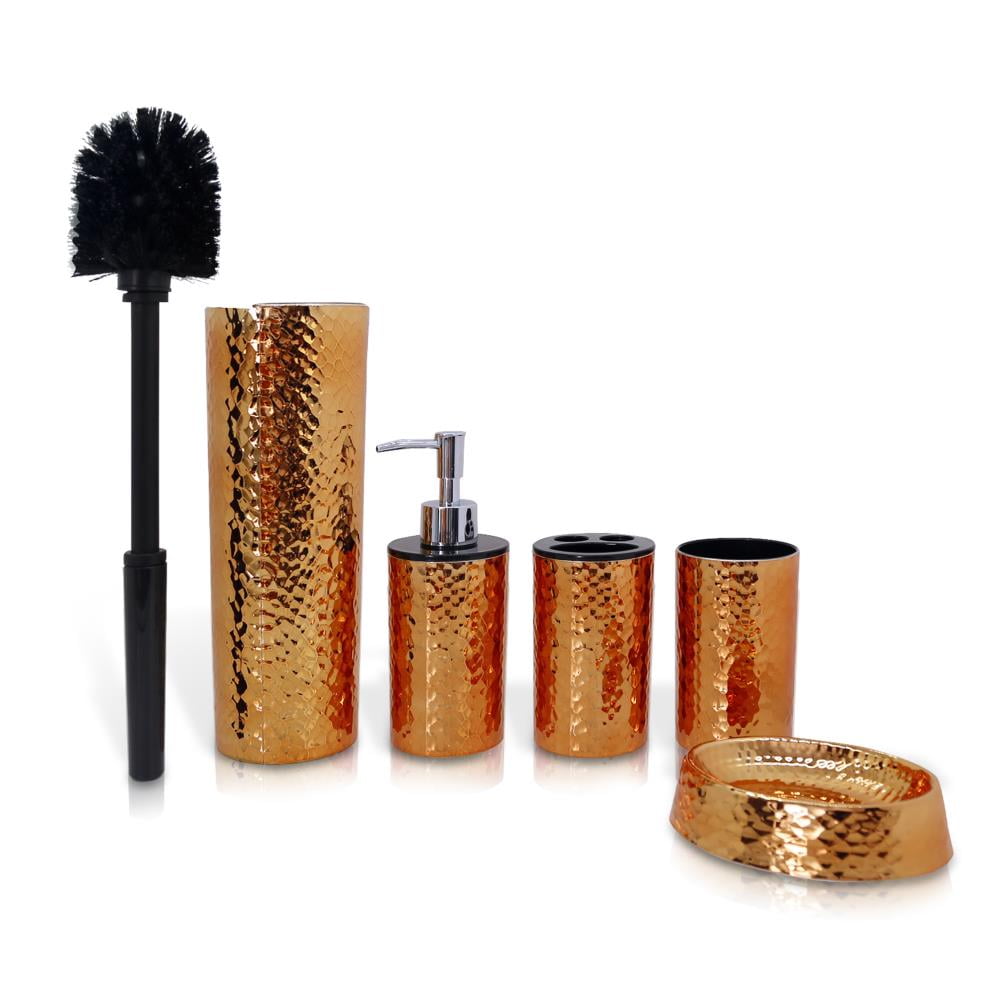 Serene Life 5Piece Bathroom & Sink Accessory Set